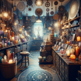 Abbotsford spiritual shop inside