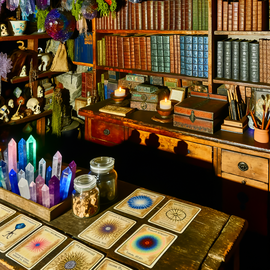 Langley spiritual shop indoors